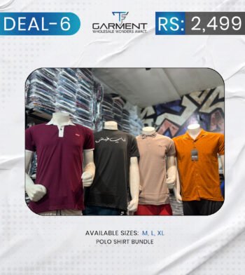 Deal 6 – Polo Shirt Bundle (Pack of 4)