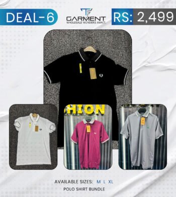 Deal 6 – Polo Shirt Bundle (Pack of 4)